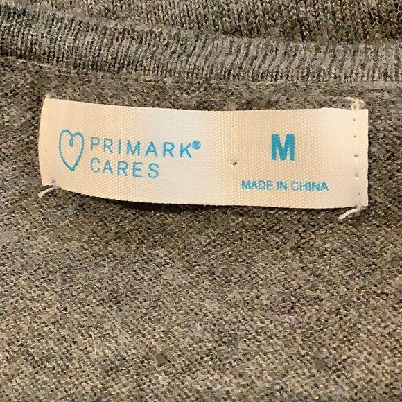 PRIMARK Wool Blend V Neck Sweater Medium - Picture 5 of 8